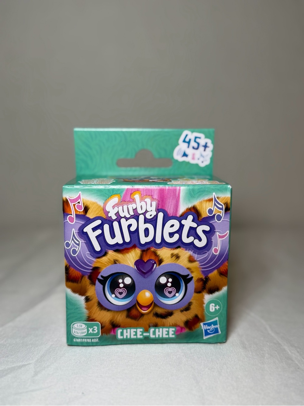 Hasbro Furby Furblets Chee-Chee Plush - Purple & Teal